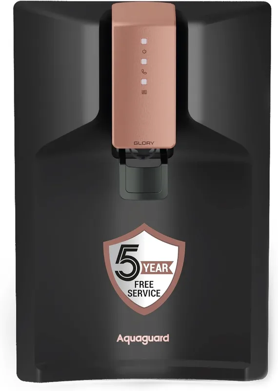 Aquaguard Glory WS RO+UV+UF+5YF Service Water Purifier | 5 Year Free Service Plan l 10 Stage Purification | India's No.1 Purifier* | Suitable for all water sources