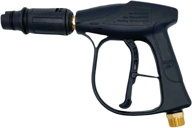 JPT Heavy Duty Universal High Pressure Water Gun | Max. 300 Bar Power | Max. 4350 PSI Pressure | Adjustable Nozzle | Compatible with Most Pressure Washer Brands