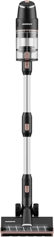 acerpure-Cordless Stick Dry Vacuum Cleaner,450W High-Efficient BLDC Motor,Rechargeable Battery, Digital Display Screen, Smart Floor Head with 2 Brushes for Hard Floors & Carpets,1 Year Warrenty