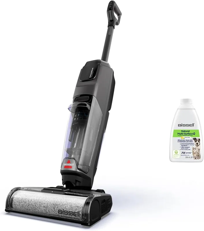 BISSELL CrossWave OmniForce | Cordless Multi-Surface Hard Floor Cleaner & Wet Dry Vacuum | Powerful Floor Cleaner Machine, Multi-Surface, Turbo Mode & Vacuum-Only Mode | Grey | 2-Year Warranty