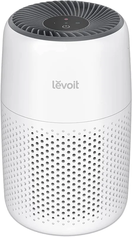 LEVOIT Core Mini Air Purifier for Coverage Area 183 Sq Ft, Ultra Efficient HEPA Filter, Remove 99.97% Dust, Smoke, & Pollen, With Fragrance Sponge, 3 Speed for Better Sleep, (2 Years Warranty)