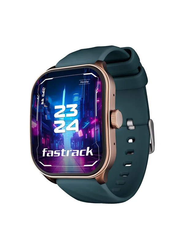 Fastrack FS1 Pro with 1.96" Super Amoled Display with BT Calling Smartwatch