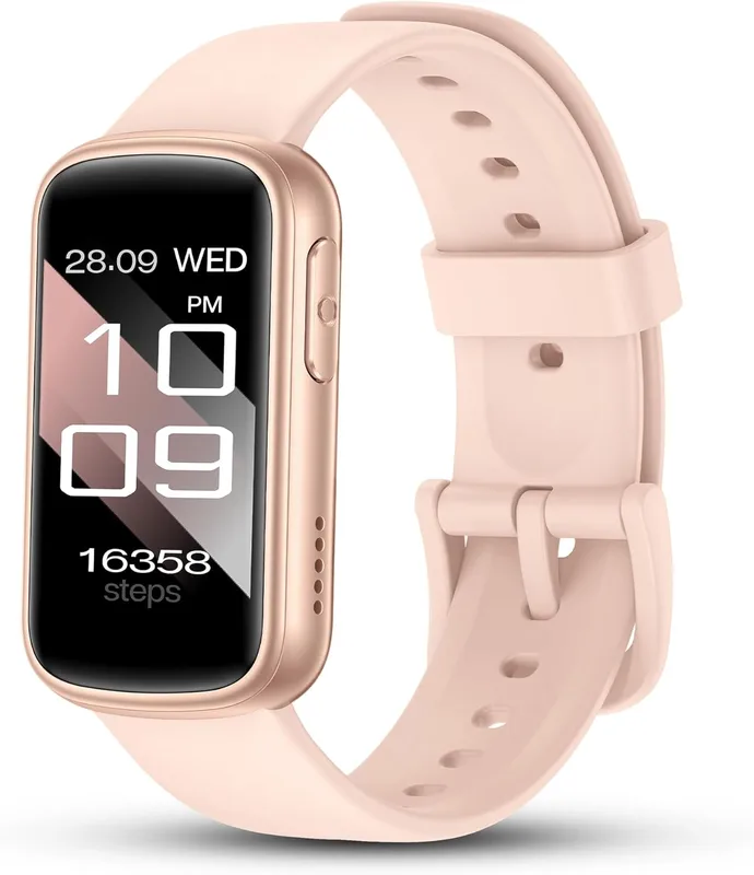 Pebble Newly Launched Dash Premium Fitness Band | Activity Tracking | Sports Modes | Health Tracking | Sleek Display | Lightweight - Ivory