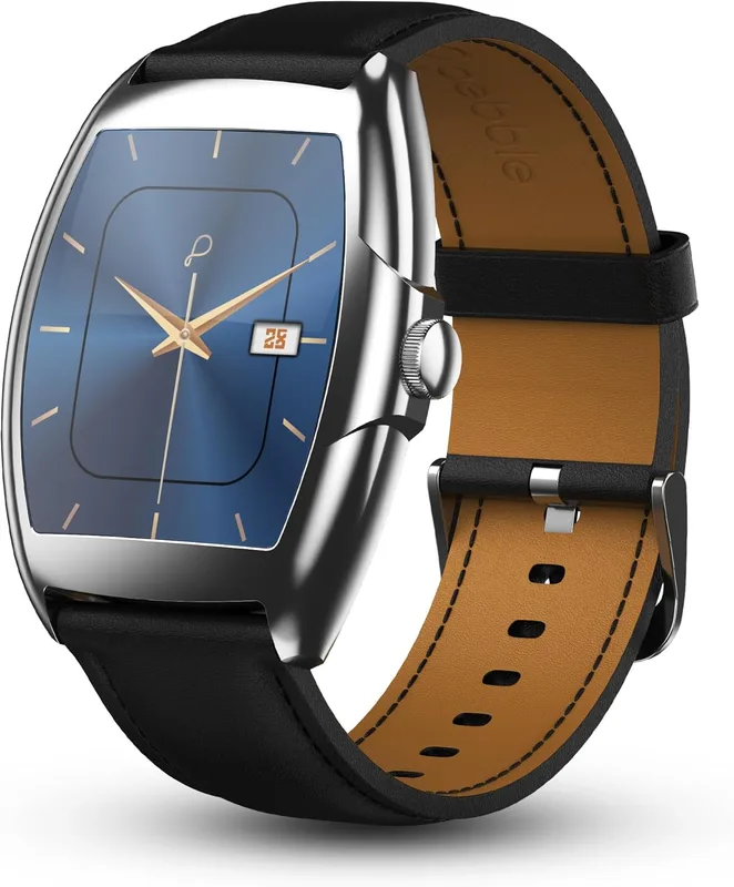 Pebble Regal Smartwatch, 1.77-inch True HD Display, Bluetooth Calling, Health Monitor, Sports Modes, Black (Black)