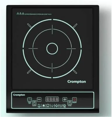 Crompton 1200 W Induction Cooktop Push Button