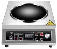Commercial Induction cooktop sunkun concave Wok Heavy Duty 3500 watt
