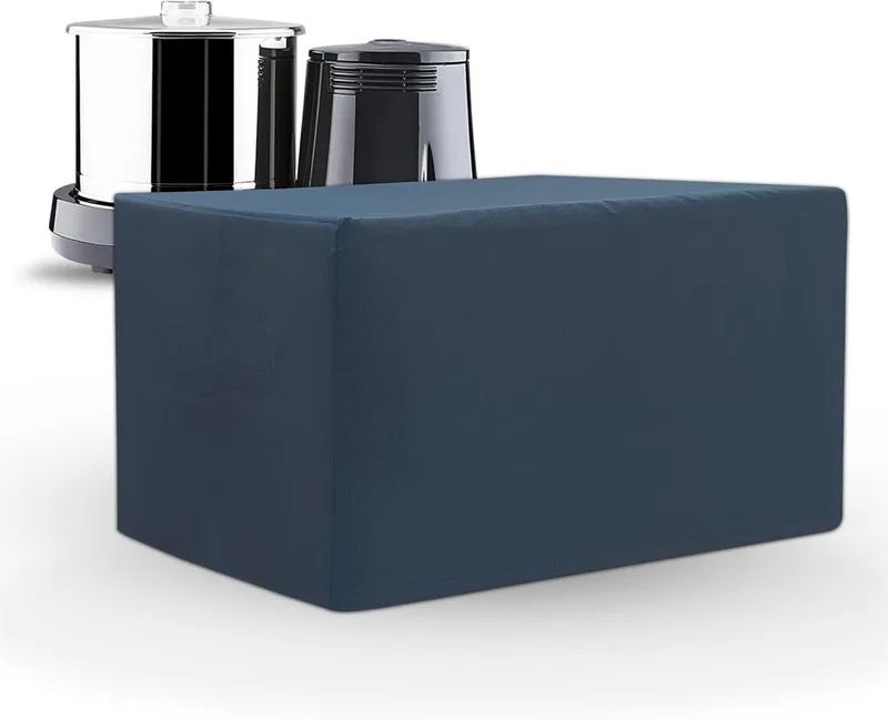 Crasome Dust Proof Water Resistant Kitchen Wet Grinder Cover for 2 Litre Table Top Ultra Perfect S | Ultra Perfect Plus (Blue)