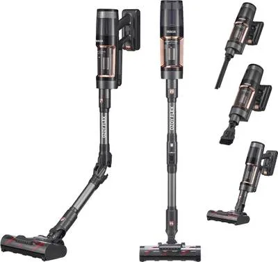 Inalsa Ozoy Flex Cordless Stick 350W|28KPA|Flexible 180°Rotation|1000 ML Dust Tank| Hand-held Vacuum Cleaner