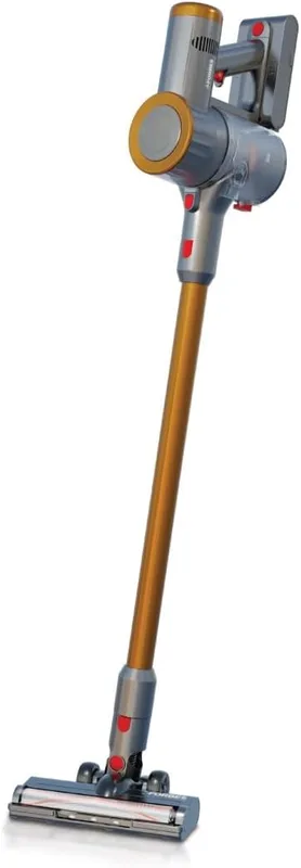 Eureka Forbes Kordfree K20 SuperSilent Cordless Vacuum Cleaner | Powerful 24 KPa Suction | Removable Battery| Handheld & Upright| Cyclonic Tech| 4 Accessories| HEPA,4-Stage Filtration