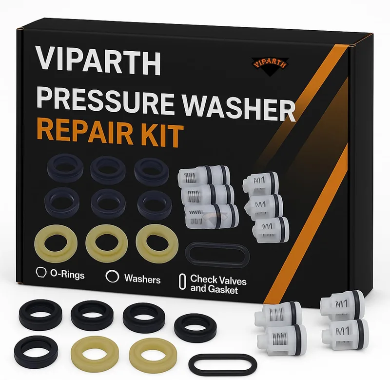 Car Washer Repairing Kit | Oil Seal,Filter Set, O Rings, Plastic Ring | Car wahing Machine Tools | Universal Fitting