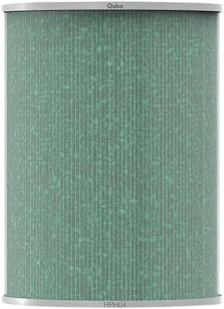 Qubo Smart Air Purifier Q600 Filter for Home by Hero Group | 99.99% Allergen Removal | HEPA H13 | 9000 Hrs Filter Life | App & Voice Control | Energy Saving | Ultra-Quiet BLDC Motor