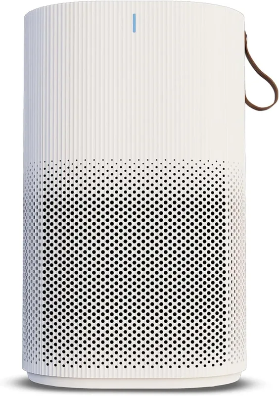 Eureka Forbes Air Purifier 150 for bedroom | Covers upto 200 Sq. Ft. | True HEPA H13 Filter & Surround 360° Air Technology | Removes 99.97% Dust & Particulate Matter | 3-Stage Purification