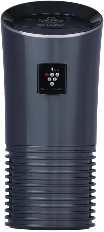 SHARP Car Air Purifier with Plasmacluster (Removes Bacteria, Virus, Odor, Mold, VOCs) I JAPAN TECHNOLOGY I Pre Filter I Suitable for Hatchback, Sedan and SUVs | Cover: 3.6 m³ I IG-GC2E-B I Black