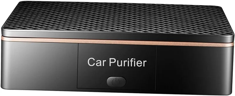 CALANDIS Car Air Purifier Air Freshener Deodorizer Ionizer for Home Office Black