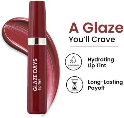 SWISS BEAUTY Glaze Days Lip Tint | Lightweight Long Lasting Natural Tint