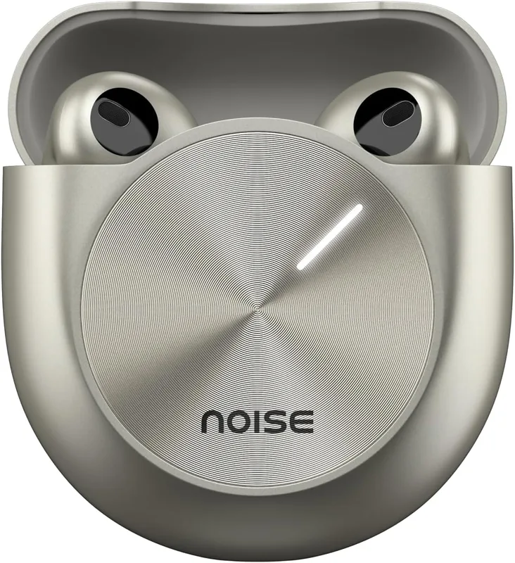 Noise Master Buds, Sound by Bose in-Ear Bluetooth Earbuds, Up to 49dB Adaptive ANC, LHDC 5.0, Immersive Spatial Audio, 44H Playtime with 6 mic ENC, Dual Pairing, IPX5 Ear Buds TWS (Titanium)