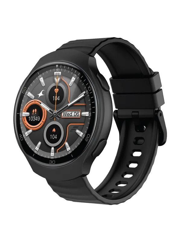 Fastrack VOX CirQ 1.38 TFT Display, Offline Voice Command,To Do List, IP68 Smart Watch