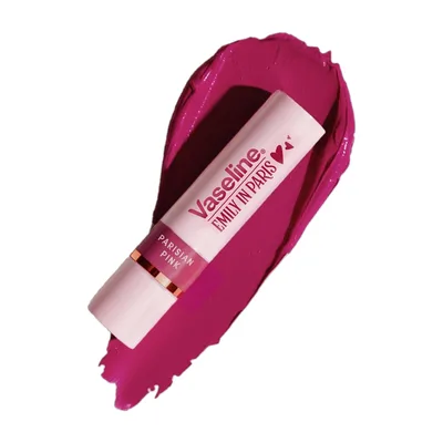 Vaseline Parisian Pink Emily in Paris Limited Edition, Pink Tinted Lip Balm Stick NA