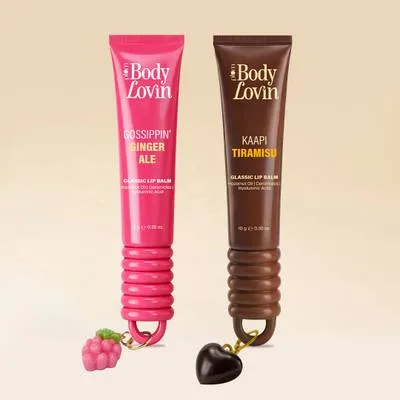 Plum Body Lovin' All-New Glassic Tinted Lip Balm Duo -Kaapi Tiramisu & Gossippin’ Ginger Ale (20 ml)
