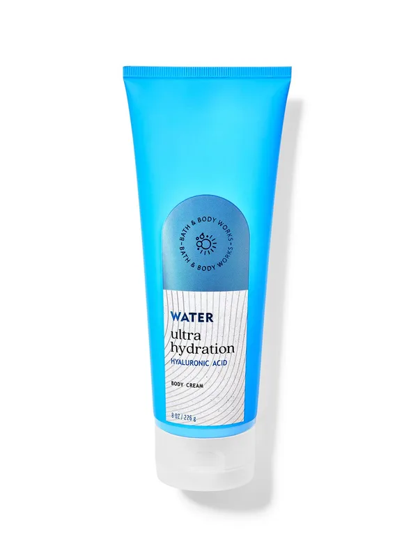 Bath & Body Works Water Ultra Hydration with Hyaluronic Acid Body Cream - 226 g