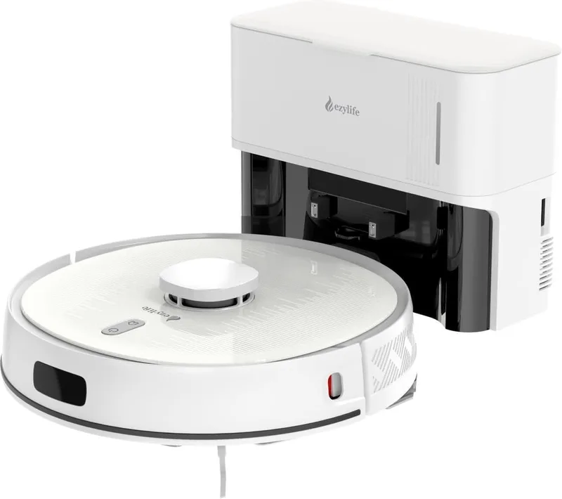Glide 300 Robot Vacuum & Mop | 2025 New Launch| 8000Pa Suction | Auto-Empty Station | Multi Floor Mapping | 5200mAh | 3500+ sq ft | Quick Mapping & Cleaning