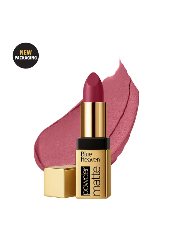 Blue Heaven Powder Matte Lipstick - 3.5 g - Mocha Madness B02