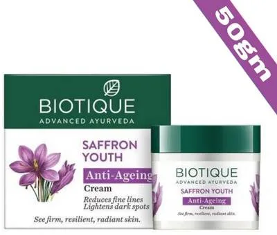 BIOTIQUE Saffron Youth Anti Ageing Cream 50gm