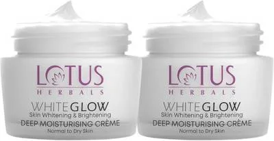 LOTUS HERBALS Whiteglow Deep Moisturising, SPF 20, skin (60g*2pc) 120g