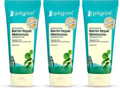 Pilgrim 5 Ceramides Barrier Repair Moisturizer Pack of 3