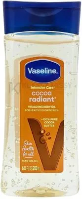 Vaseline BODY OIL GEL INTENSIVE CARE COCOA RADIANT 200ml IMPORTED