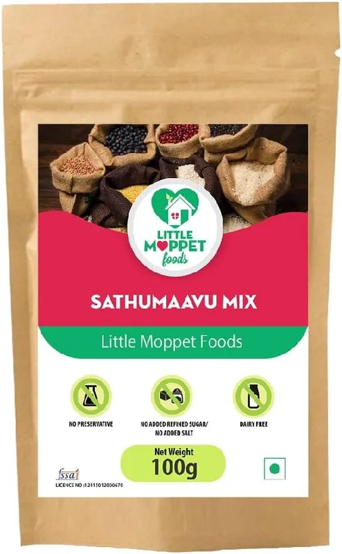 Little Moppet Foods Sathumaavu Mix- 100g