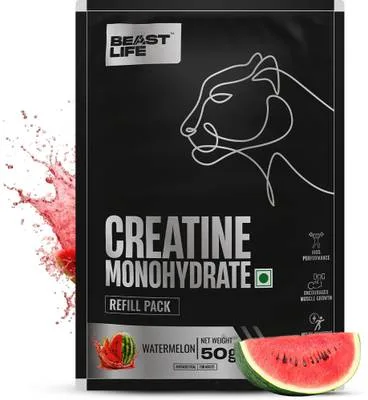 BeastLife Creatine Monohydrate | 13 Servings | Micronised Creatine| NABL Lab Tested Creatine