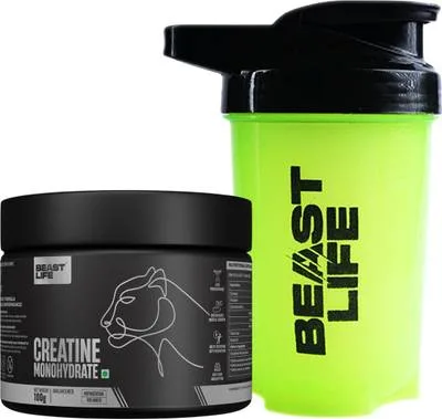 BeastLife Pure Creatine Monohydrate with Shaker Creatine