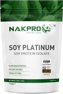 Nakpro Soy Platinum | Soy Protein Isolate | 30g Pro | Plant-Based Protein