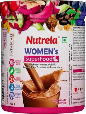 NUTRELA Women's Superfood 400gm. Protein Shake