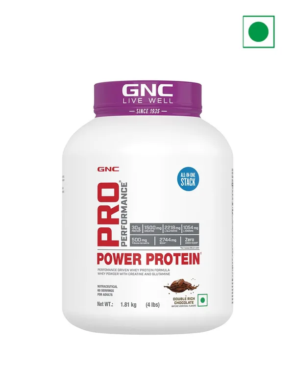 GNC Pro Performance Double Rich Chocolate Power Protein 1.81 kg