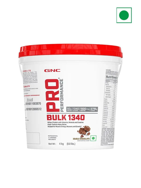 GNC Pro Performance Bulk 1340 Powder - Double Chocolate - 4Kg