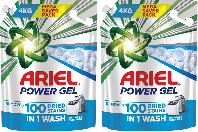 Ariel Matic Liquid Detergent Top Load - 4L | Removes 7 day dried-in Stains in 1 wash inside Washing Machine | Now at Price of Powders | Amazing Fragrance | Protects Colours | Dissolves Faster