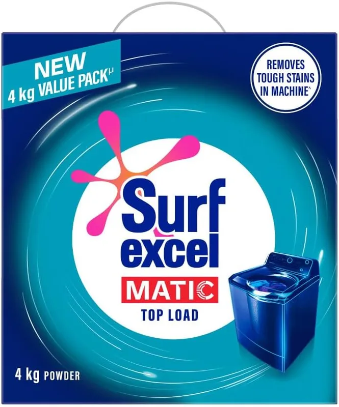 Surf Excel Matic Top Load Detergent Powder 4 kg