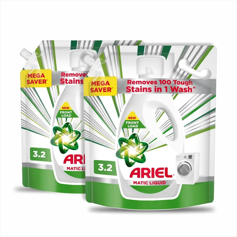 Ariel Front Load Matic Liquid Detergent 3.2Ltr (Pack of 2)