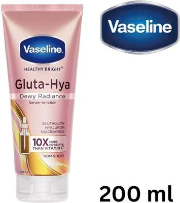 Vaseline Gluta Hya Dewy Radiance 200ML ( 100+100) )