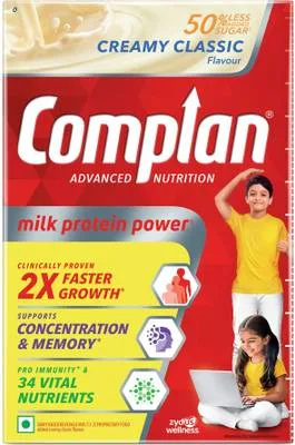 COMPLAN Nutrition Powder Drink for the Children, Creamy Classic Flavour, Carton
