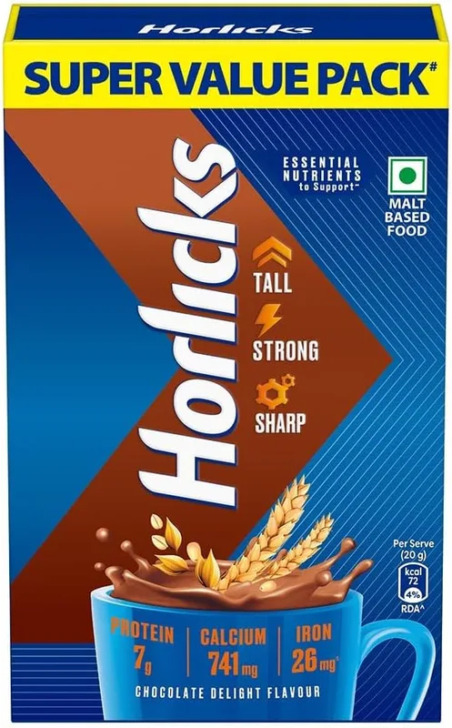 Horlicks Chocolate Nutrition Drink || 1 kg Refill Pack