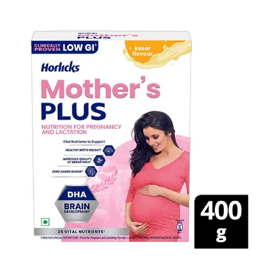 Horlicks Mother's Plus Kesar Flavour