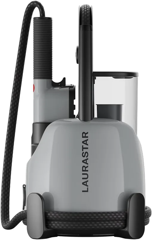Laurastar IZZI Plus 2-in-1 Garment & Surface Steamer, 2000W Horizontal & Vertical Steaming with DMS technology, Heats to 160°C, Hygienic Steam Eliminates 99.99% Bacteria, Anti-Wrinkle & Disinfects