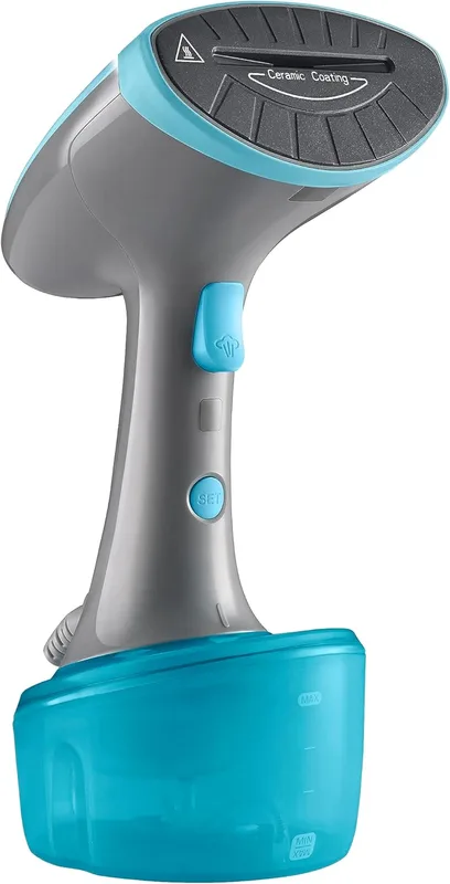 USHA Techne Direct 2000 Garment Steamer- Vertical Steaming,1600 Watts,Up to 28 G/Min Steam Output|320Ml Water Tank|Auto Shut Off After 20 Min|2 Steam Setting(White)