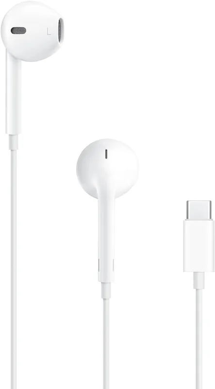 TECHBOWN Original USB C Headphones Wired Type-C Earbuds Only for iPhone 15/15 Plus/ 15 Pro/ 15 Pro Max Wired Earphones Noise Isolation Deep Bass Stereo Sound Headset with Mic Headphones for iPad