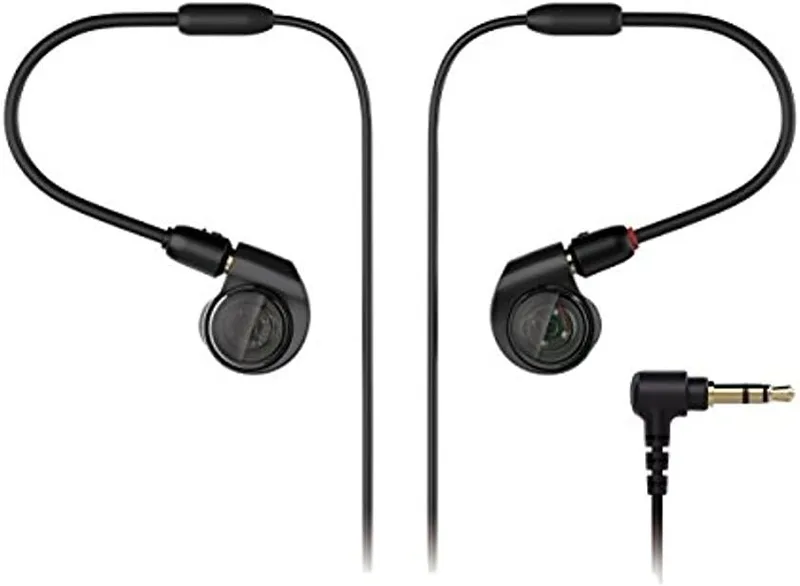 Audio-Technica Ath-E40 Professional Wired in Ear Earphones Without Mic Black