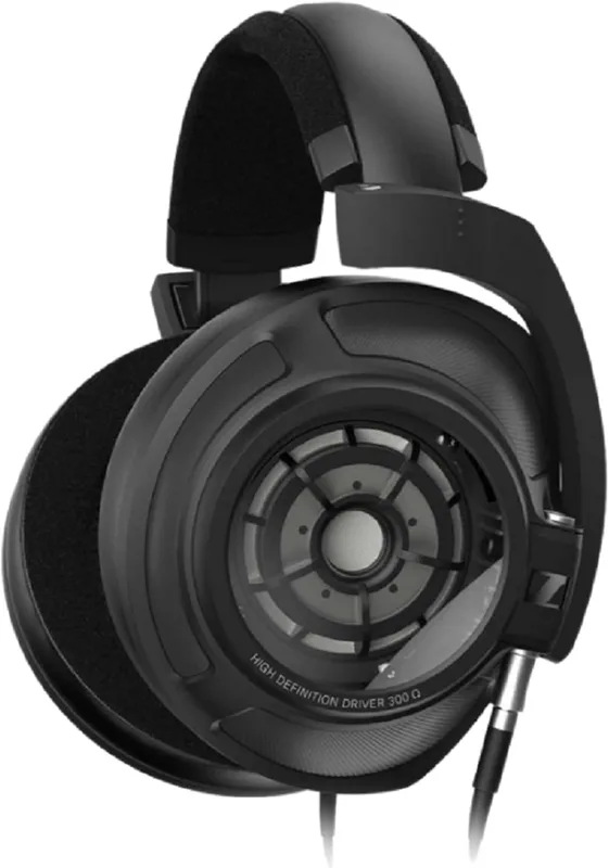 Sennheiser HD 820 Closed-Back Hi-Res Audiophile Headphones, German Precision, 56 mm Ring Radiator Transducers, Resonance-Reducing Glass Covers, Low Distortion, Rich Bass, Premium Comfort, 2Y Warranty