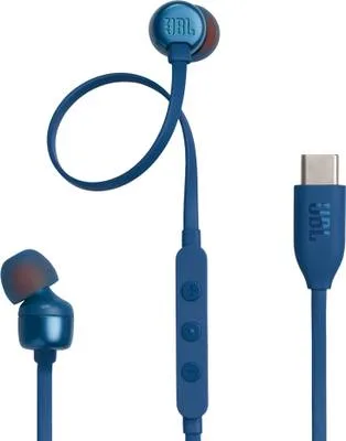 JBL Tune 310C, Hi-Res Audio with DAC , 3-Button EQ , Compatible with USB-C Devices Wired